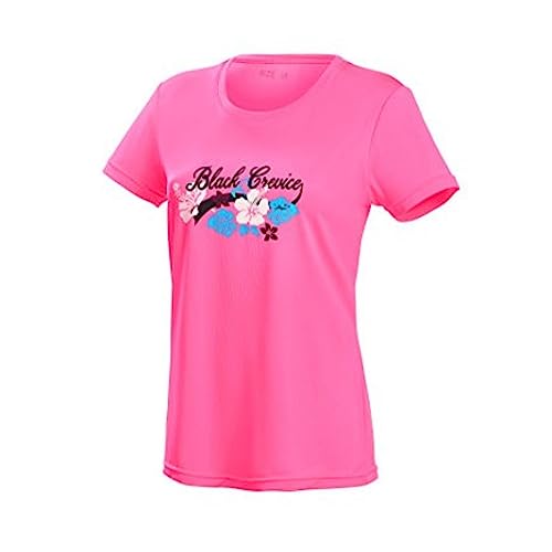 Black Crevice Damen T-Shirt Function, pink1, 40 von Black Crevice