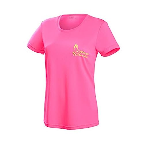 Black Crevice Damen T-Shirt Function, pink3, 44 von Black Crevice