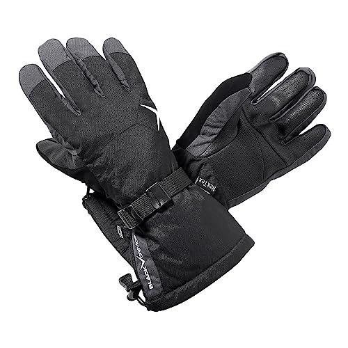 Black Crevice Erwachsenen Skihandschuhe, schwarz/grau, XL Black Crevice Erwachsenen Skihandschuhe, schwarz/grau, XL von Black Crevice