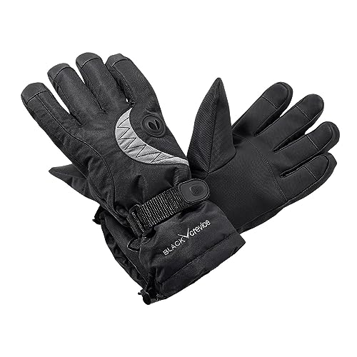 Black Crevice Erwachsenen Skihandschuhe, schwarz/Silber, XXL Black Crevice Erwachsenen Skihandschuhe, schwarz/Silber, XXL von Black Crevice