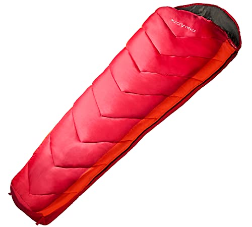 Black Crevice Erwachsene Schlafsack, Alaska 250, rot, 215 x 75 x 50 cm, BCR133104 Black Crevice Erwachsene Schlafsack, Alaska 250, rot, 215 x 75 x 50 cm, BCR133104 von Black Crevice