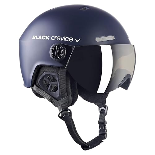 Black Crevice Erwachsene Skihelm Gstaad, Navy/weiß, 51-53 cm Black Crevice Erwachsene Skihelm Gstaad, Navy/weiß, 51-53 cm von Black Crevice