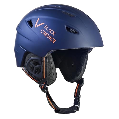 Black Crevice Erwachsene Skihelm Streif, matt Navy/orange, S Black Crevice Erwachsene Skihelm Streif, matt Navy/orange, S von Black Crevice