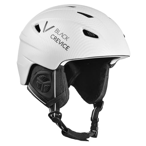 Black Crevice Erwachsene Skihelm Streif, matt weiß Carbon/schwarz, XS… Black Crevice Erwachsene Skihelm Streif, matt weiß Carbon/schwarz, XS… von Black Crevice