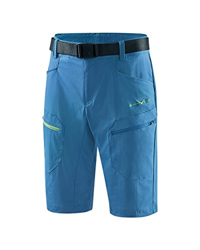 Black Crevice Herren Trekking Shorts, blau, M von Black Crevice