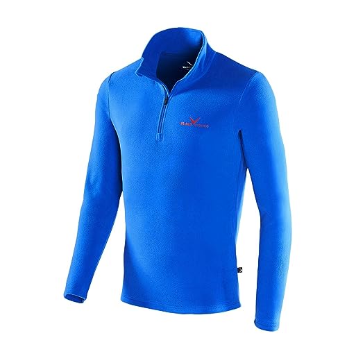 Black Crevice Herren Fleece Skirolli, blau/rot, M Black Crevice Herren Fleece Skirolli, blau/rot, M von Black Crevice