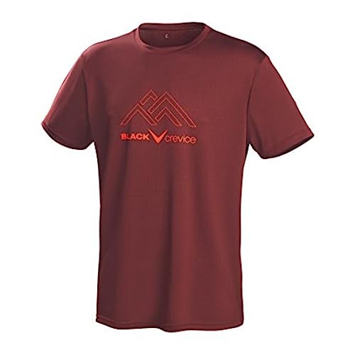 Black Crevice Herren T-Shirt Function, mahogany2, L Black Crevice Herren T-Shirt Function, mahogany2, L von Black Crevice