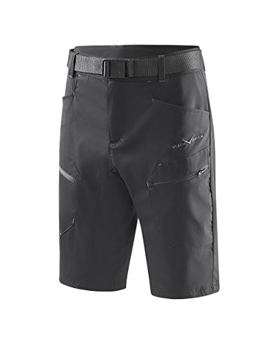 Black Crevice Herren Trekking Shorts, schwarz, S von Black Crevice