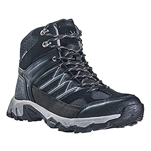 Black Crevice Herren Trekkingschuhe High, Wasserdicht, schwarz, 44 von Black Crevice