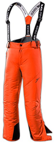 Black Crevice Kinder Skihose, orange, 116 von Black Crevice