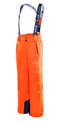 Black Crevice Kinder Skihose, orange, 140 von Black Crevice