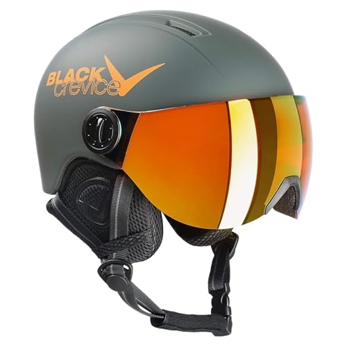 Black Crevice Kinder Visierhelm Leogang, matt Gun/orange, 48-52 cm… Black Crevice Kinder Visierhelm Leogang, matt Gun/orange, 48-52 cm… von Black Crevice