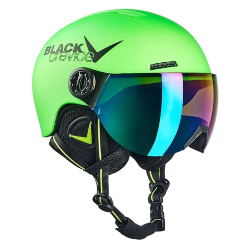 Black Crevice Kinder Visierhelm Leogang, neon grün, 48-52 cm… Black Crevice Kinder Visierhelm Leogang, neon grün, 48-52 cm… von Black Crevice