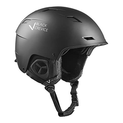 BLACK CREVICE Skihelm GERLOS schwarz, L (58-61cm)… von Black Crevice