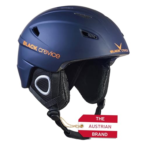 Black Crevice Skihelm Kitzbühel, Navy/orange, XL von Black Crevice