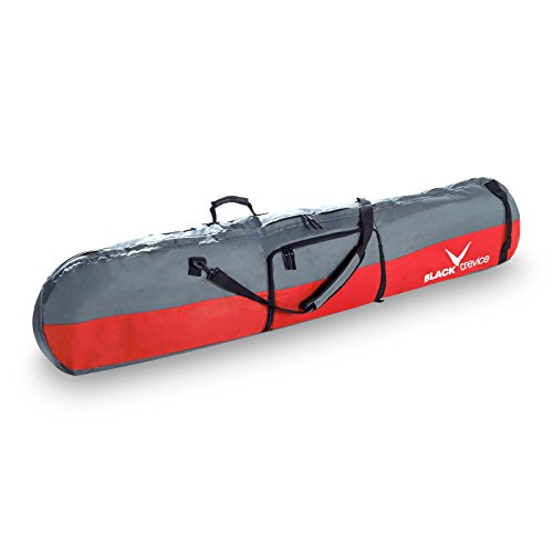 Black Crevice Snowboardtasche I Snowboard-Tasche mit Fach für Snowboard-Schuhe I robuste Snowboard Bag mit gepolstertem Schultertragegurt & Handtragegriff I Volumen: 35l I Maße: 170x26x8cm Black Crevice Snowboardtasche I Snowboard-Tasche mit Fach für Snowboard-Schuhe I robuste Snowboard Bag mit gepolstertem Schultertragegurt & Handtragegriff I Volumen: 35l I Maße: 170x26x8cm von Black Crevice