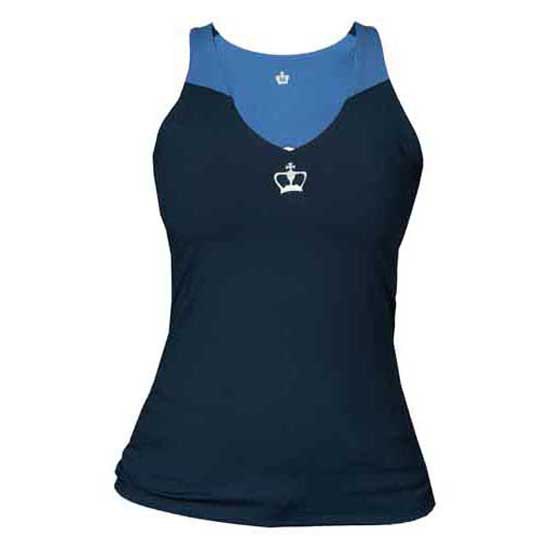 Black Crown Lecce Sleeveless T-shirt Blau L Frau von Black Crown