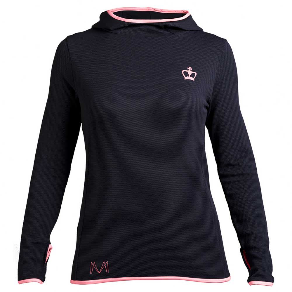 Black Crown Mm Hoodie Schwarz L Frau von Black Crown