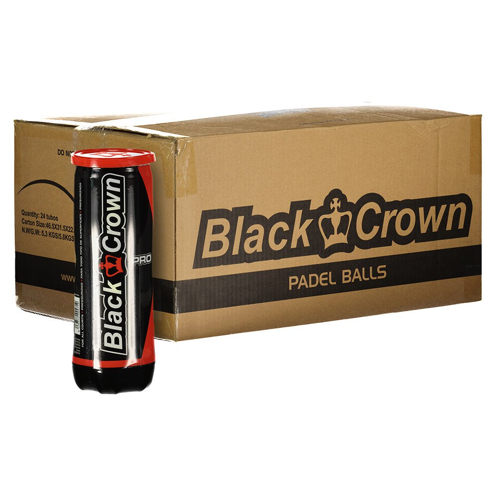 Black Crown Pro Padel Balls Box Golden 24 x 3 Balls von Black Crown