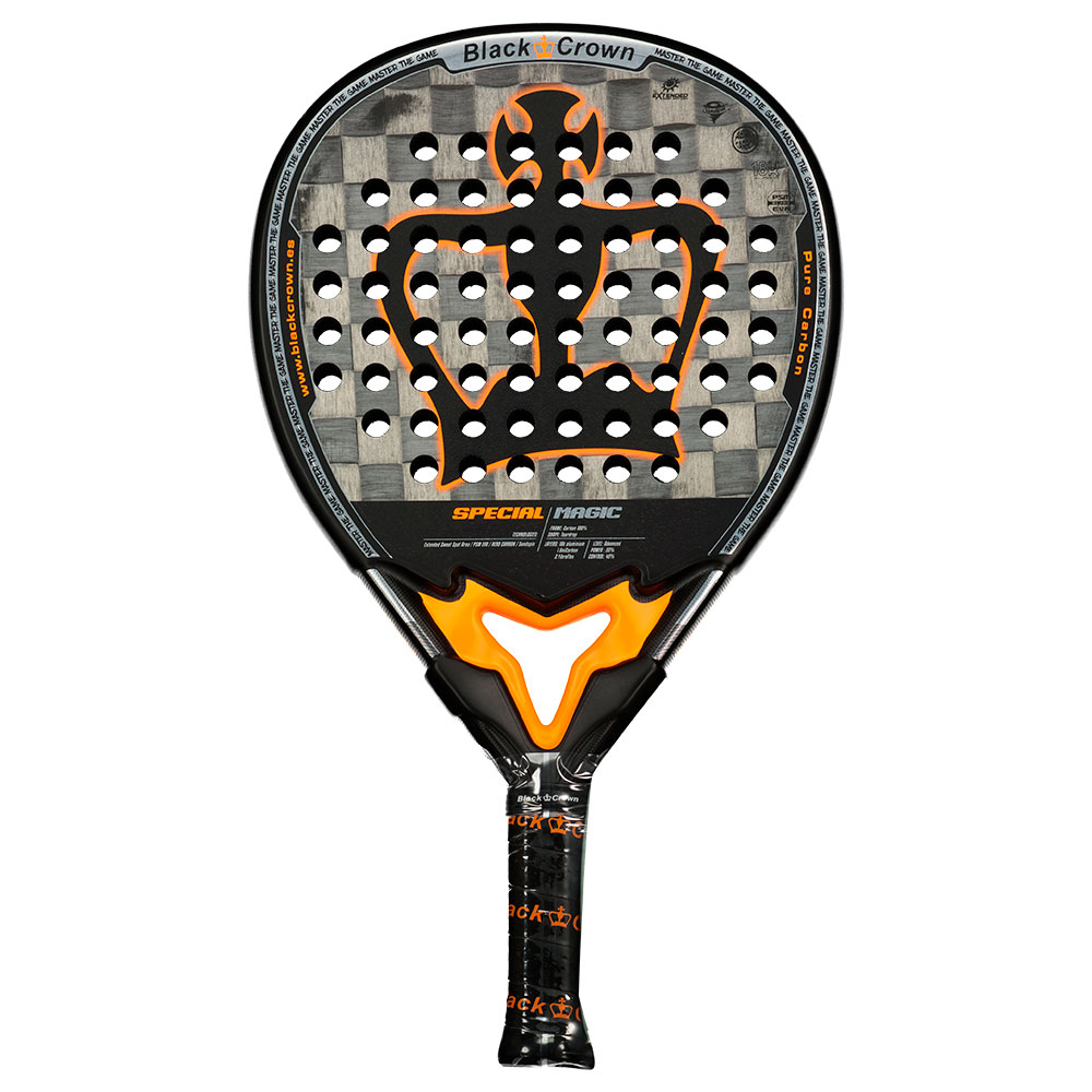 Black Crown Special Magic Padel Racket Golden 355-370 gr Black Crown Special Magic Padel Racket Golden 355-370 gr von Black Crown