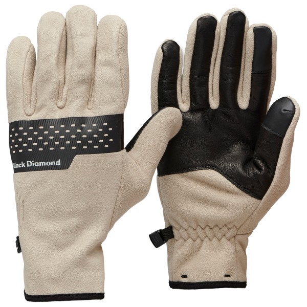 Black Diamond - Alpine Fleece Gloves - Handschuhe Gr L;M;S;XL;XS beige von Black Diamond