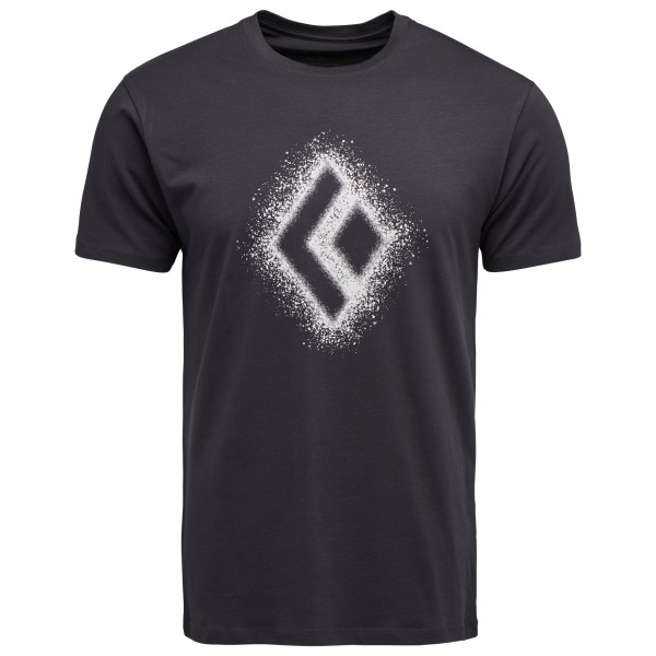 Black Diamond - Chalked Up 2.0 S/S Tee - T-Shirt Gr L grau von Black Diamond