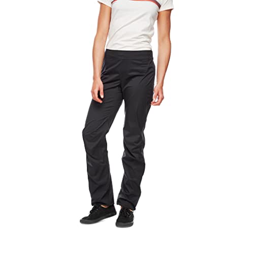 Black Diamond Damen W Stormline STR FL Zp Rn Pants Hose, Schwarz, S von Black Diamond