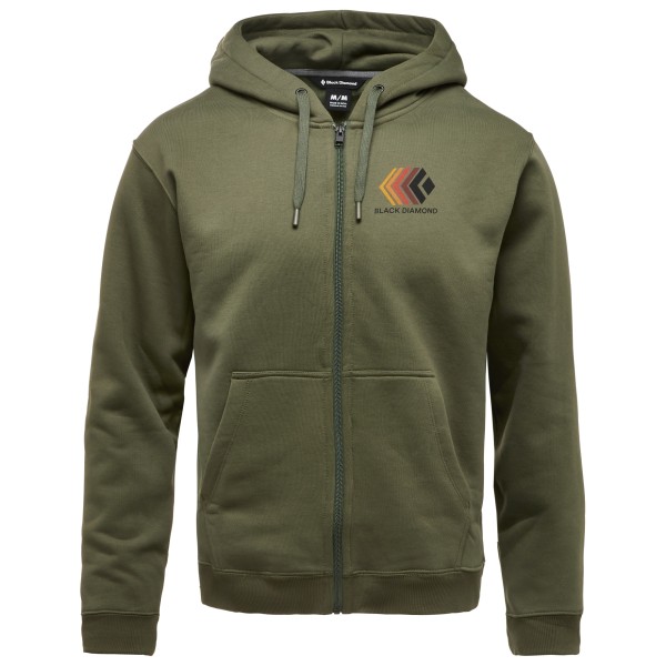 Black Diamond - Faded Full Zip Hoody - Hoodie Gr S oliv Black Diamond - Faded Full Zip Hoody - Hoodie Gr S oliv von Black Diamond