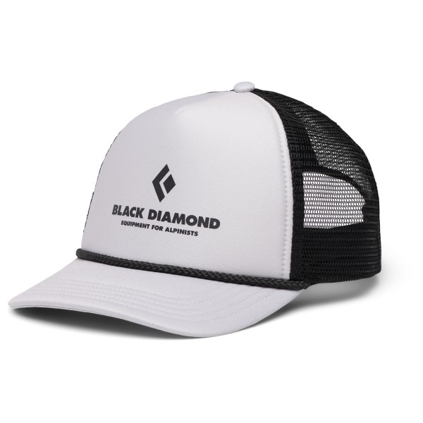 Black Diamond - Flat Bill Trucker Hat - Cap Gr One Size grau von Black Diamond