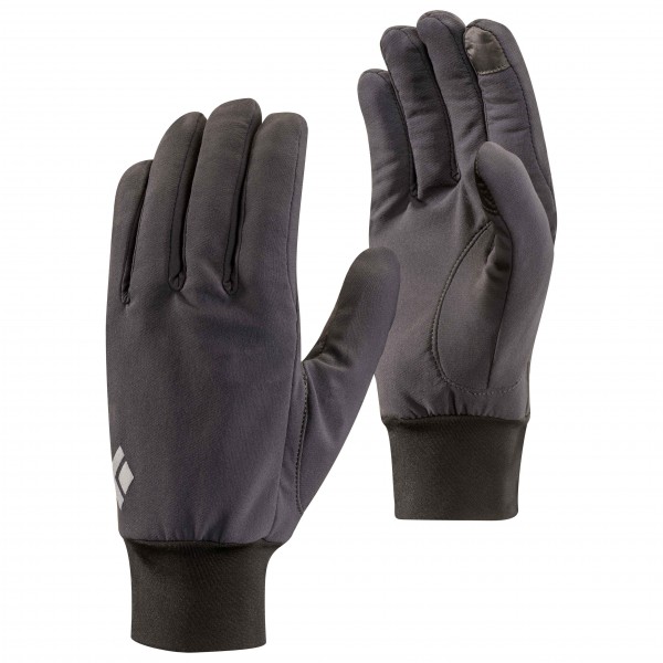 Black Diamond - Lightweight Softshell - Handschuhe Gr XL grau von Black Diamond