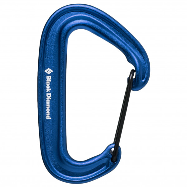 Black Diamond - Miniwire Carabiner - Schnappkarabiner blau von Black Diamond