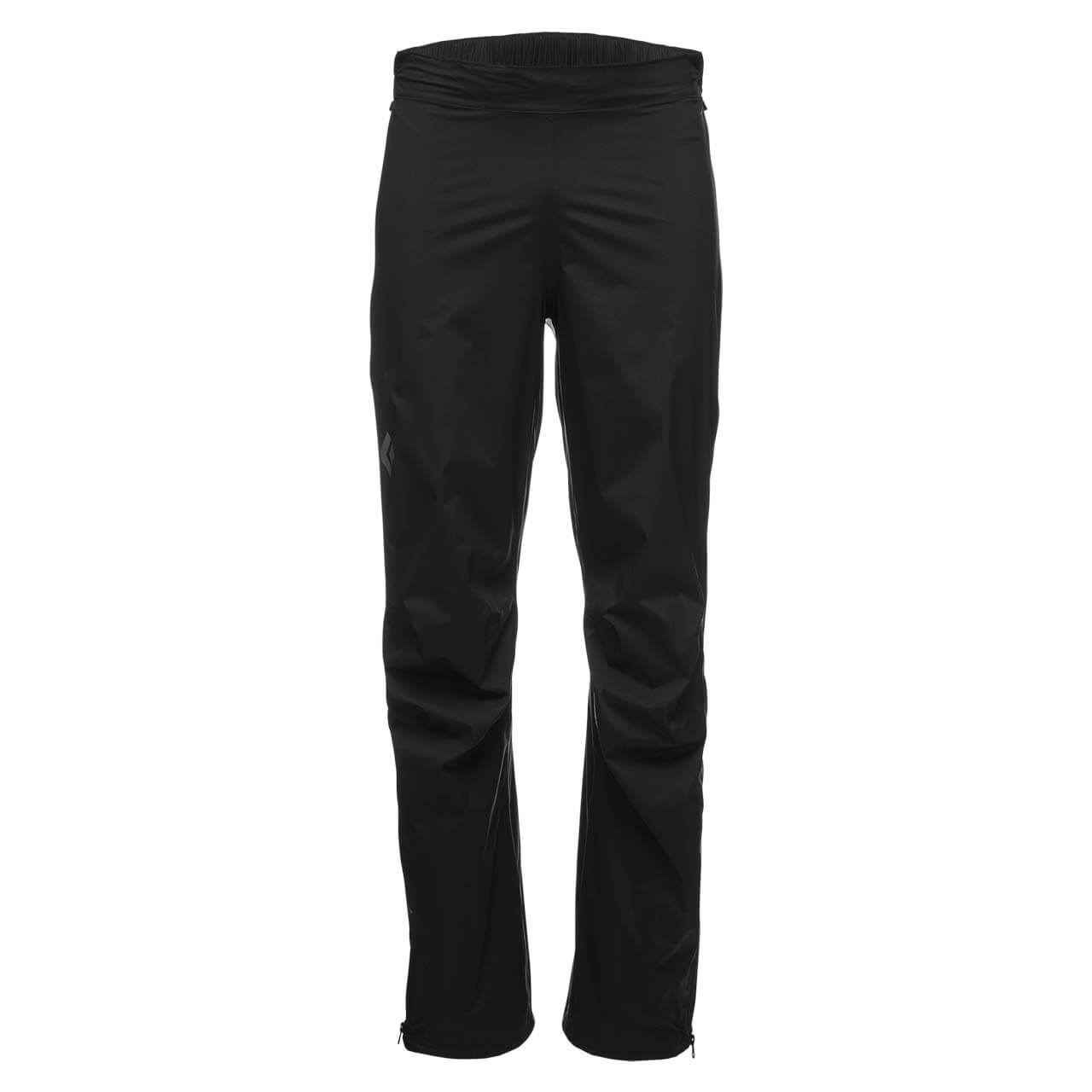 Black Diamond Stormline Regenhose Full Zip - Black, L (Long) von Black Diamond}