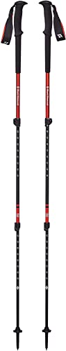 Black Diamond TRAIL POLES, Verstellbare, robuste Trekkingstöcke für alle Jahreszeiten (inkl. Schneeteller), Aluminium, Picante, Länge: 100-140 cm von Black Diamond