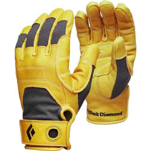 Black Diamond TRANSITION GLOVES, Kevlar-verstärkter Handschuh aus Leder zum Klettern, Sichern, Abseilen, Arbeiten und für Klettersteige, Natural, Gr. Small Black Diamond TRANSITION GLOVES, Kevlar-verstärkter Handschuh aus Leder zum Klettern, Sichern, Abseilen, Arbeiten und für Klettersteige, Natural, Gr. Small von Black Diamond
