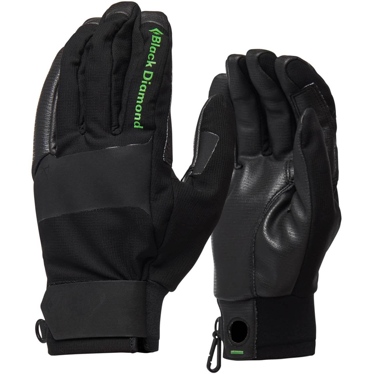 Black Diamond Torque Softshellhandschuhe - Black, M von Black Diamond}