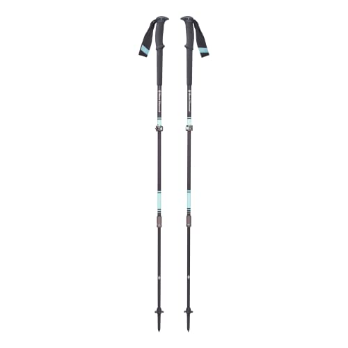 Black Diamond WOMEN'S TRAIL PRO POLES, Robuste Damen-Trekkingstöcke mit FlickLock-Pro-System, verstellbar von Black Diamond