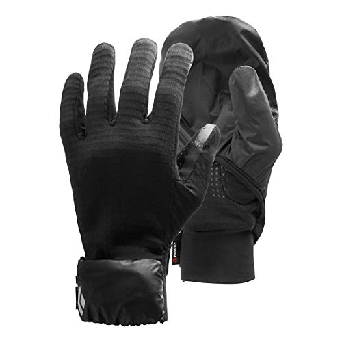 Black Diamond Handschuhe WIND HOOD GRIDTECH GLOVES, Black, Extra Small, BD801013 von Black Diamond