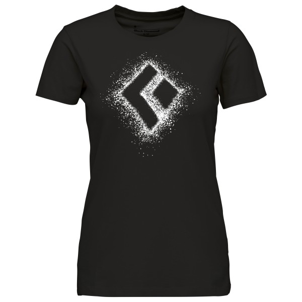 Black Diamond - Women's Chalked Up 2.0 S/S Tee - T-Shirt Gr S schwarz von Black Diamond
