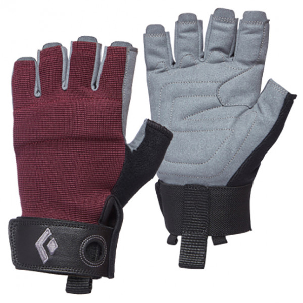 Black Diamond - Women's Crag Half-Finger Gloves - Handschuhe Gr M;S;XS grau von Black Diamond