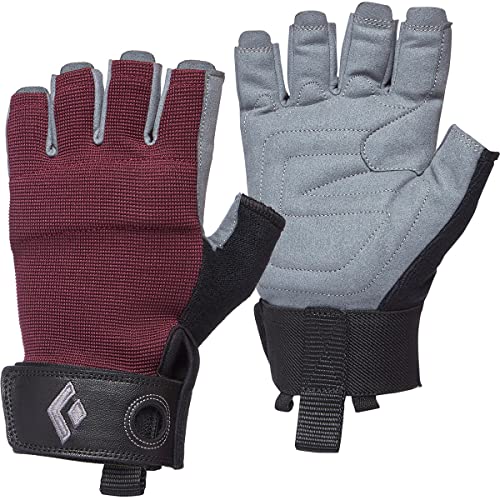 Black Diamond Women's Crag Half-Finger Gloves Kletter-Handschuhe, Bordeaux, Medium Black Diamond Women's Crag Half-Finger Gloves Kletter-Handschuhe, Bordeaux, Medium von Black Diamond