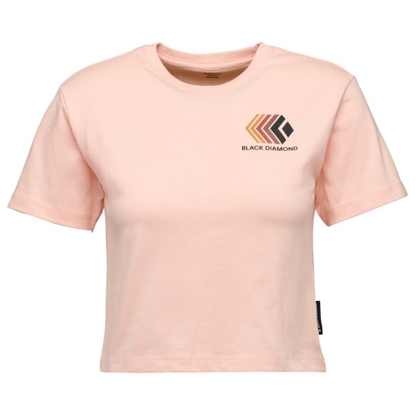 Black Diamond - Women's Faded Crop S/S Tee - T-Shirt Gr L rosa Black Diamond - Women's Faded Crop S/S Tee - T-Shirt Gr L rosa von Black Diamond