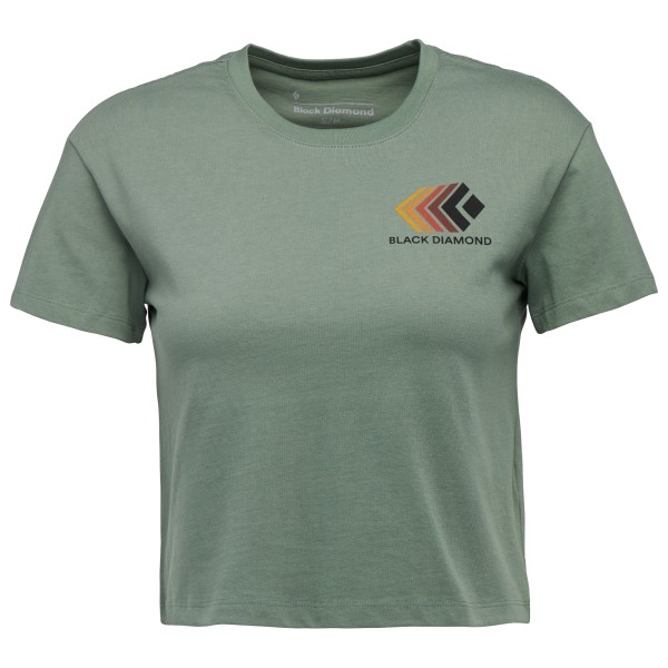 Black Diamond - Women's Faded Crop S/S Tee - T-Shirt Gr XL grün Black Diamond - Women's Faded Crop S/S Tee - T-Shirt Gr XL grün von Black Diamond