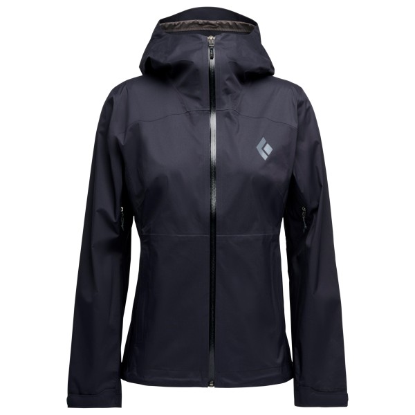 Black Diamond - Women's Fineline Stretch Shell - Regenjacke Gr XL blau von Black Diamond