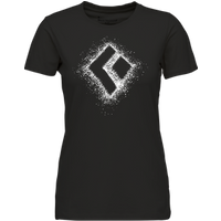 Chalked Up 2.0 Short Sleeve Tee, Damen, Black, L - Black Diamond von Black Diamond