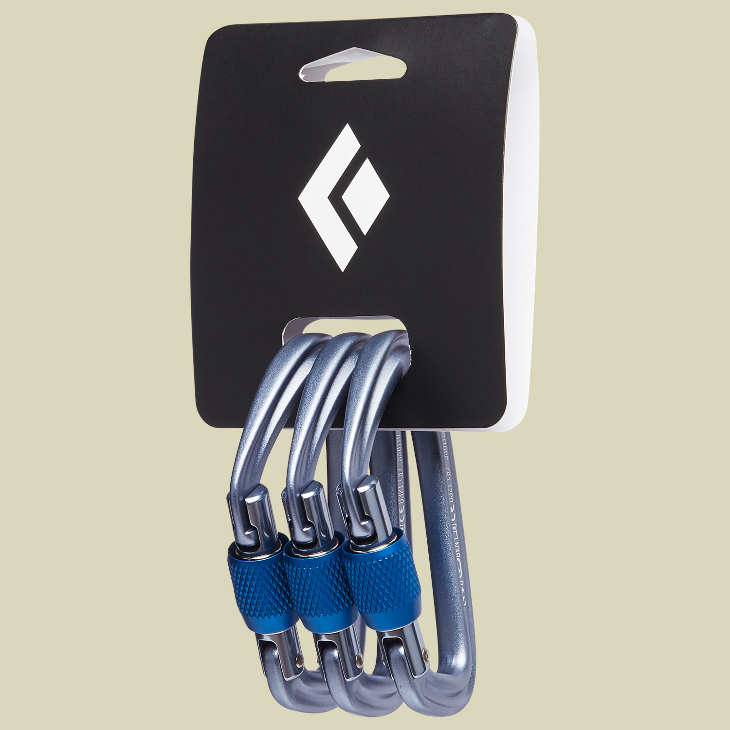 Hotforge Screwgate 3 Pack Farbe gray Hotforge Screwgate 3 Pack Farbe gray von Black Diamond