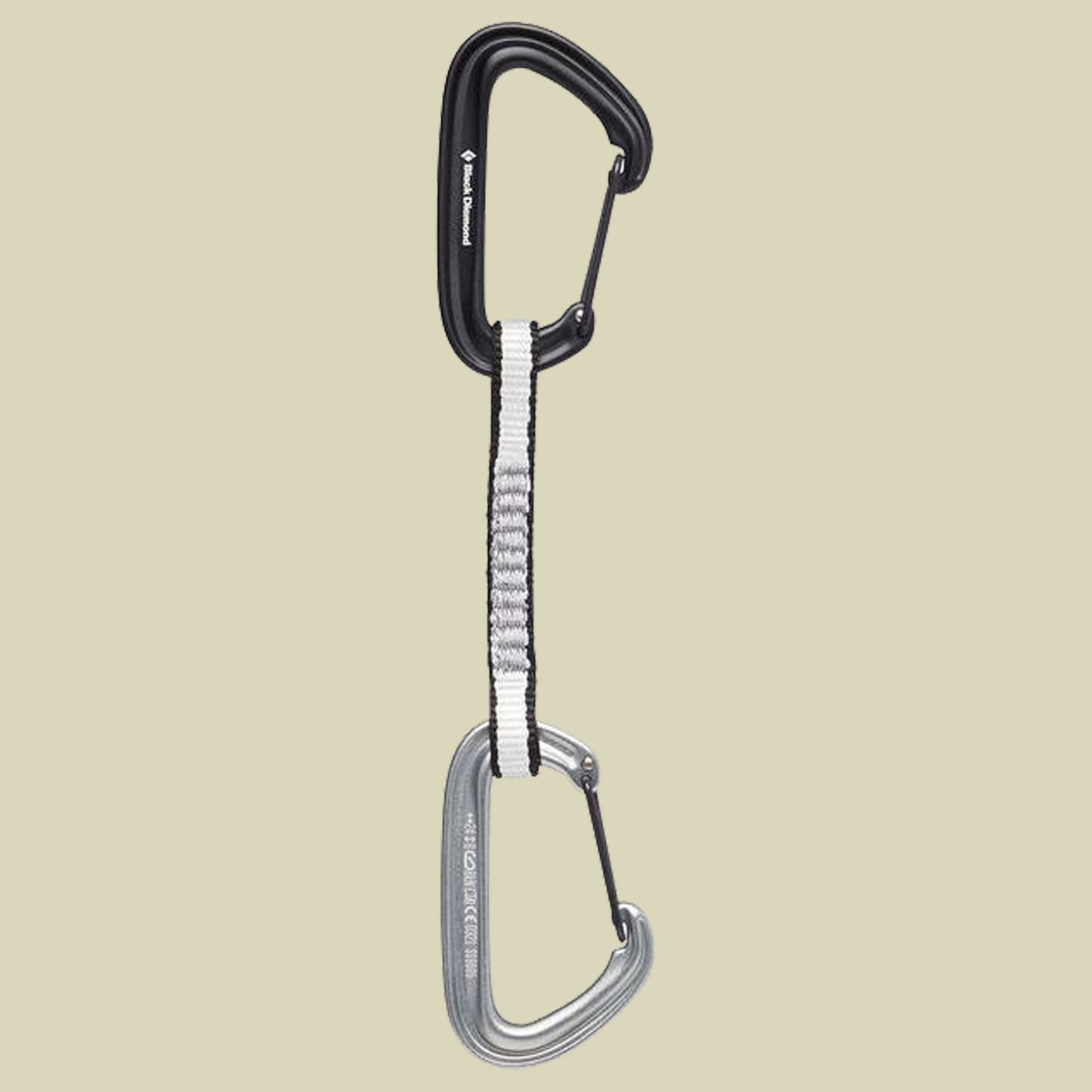 LiteWire Quickdraw 12 cm Farbe light gray LiteWire Quickdraw 12 cm Farbe light gray von Black Diamond
