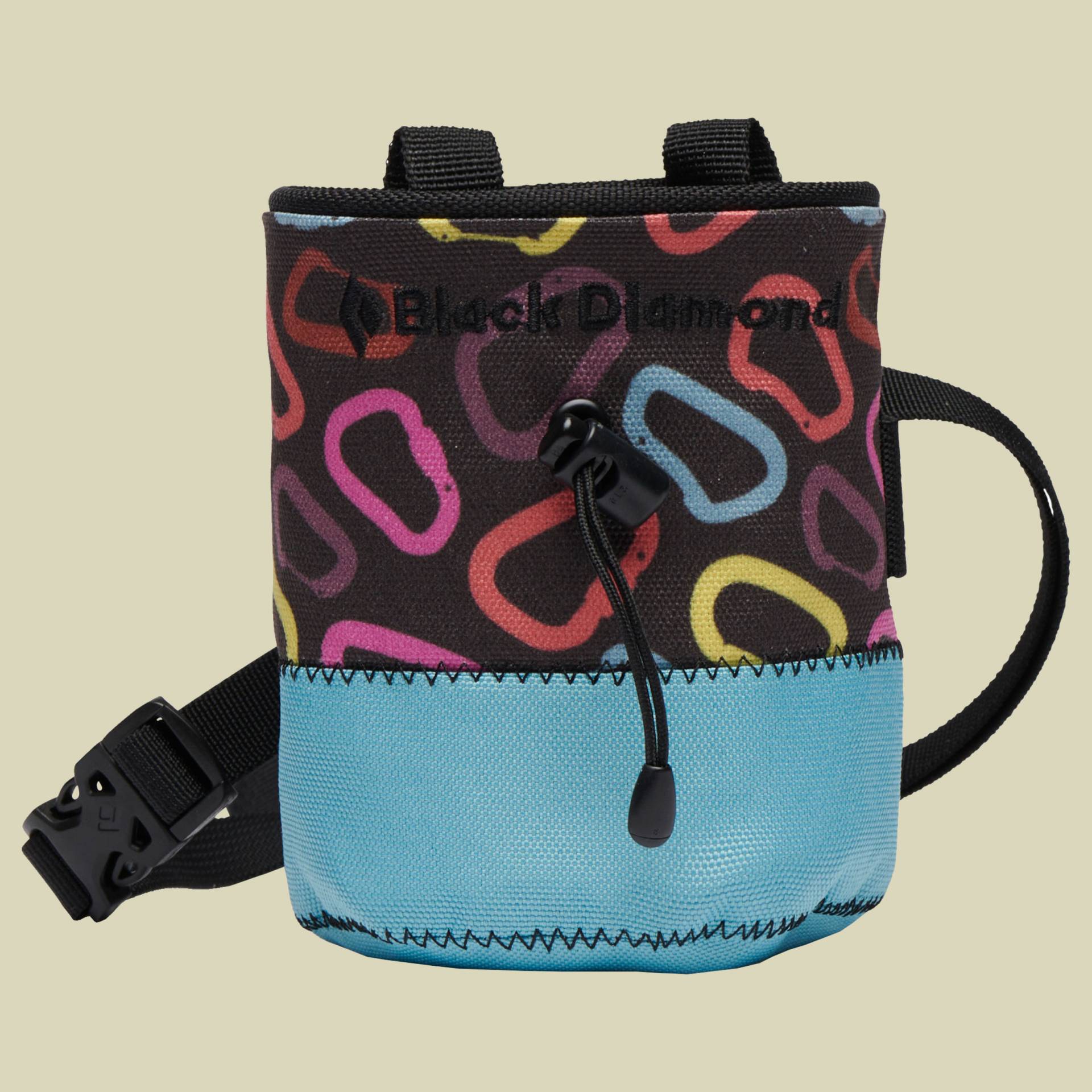 Mojo Chalk Bag Kids one size blau - glacier Mojo Chalk Bag Kids one size blau - glacier von Black Diamond