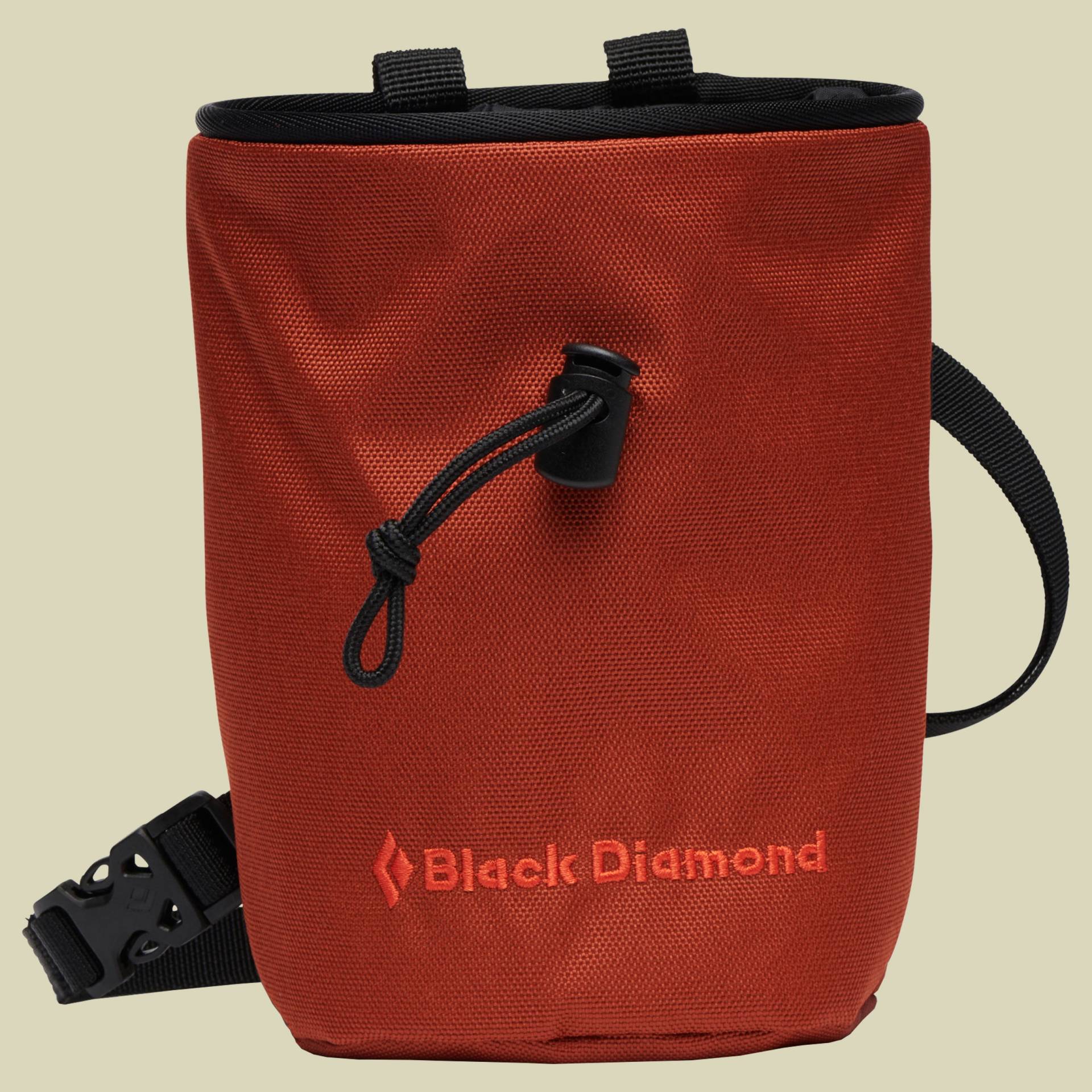 Mojo Chalk Bag S_M rot - burnt sienna von Black Diamond