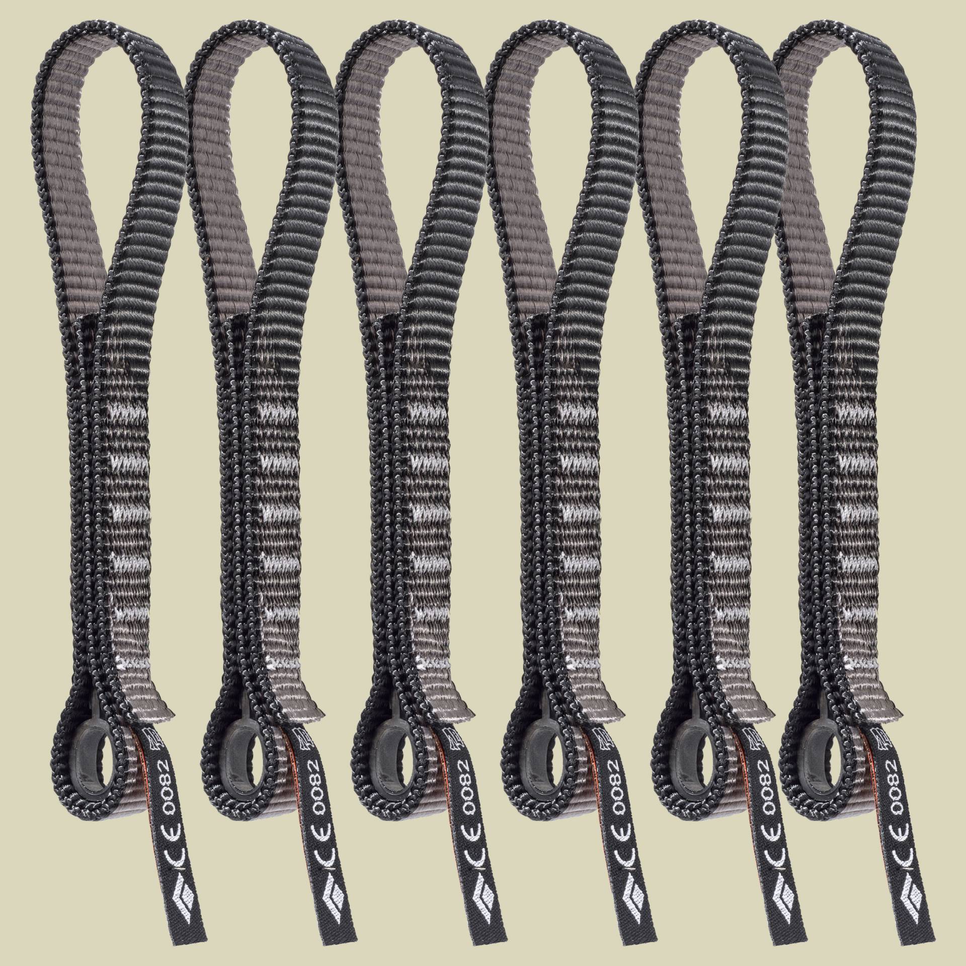 Standard Dogbone 16 cm 6-Pack Breite 18 mm Standard Dogbone 16 cm 6-Pack Breite 18 mm von Black Diamond