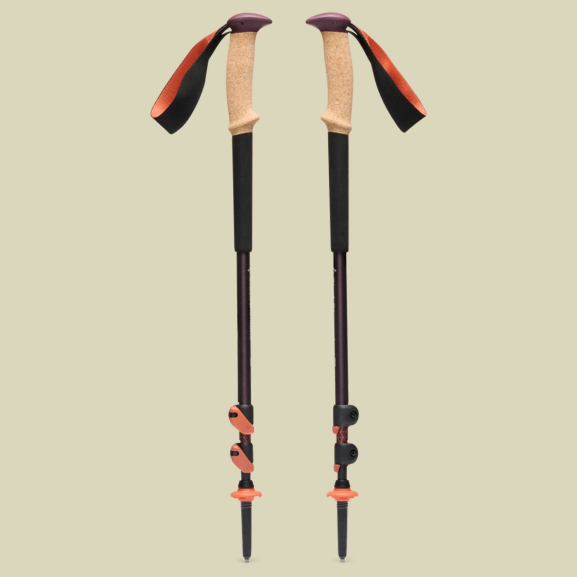 Trail Cork 100 - 140 cm orange - fig Trail Cork 100 - 140 cm orange - fig von Black Diamond